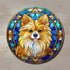 Pomeranian Glass Suncatcher Worktop Saver